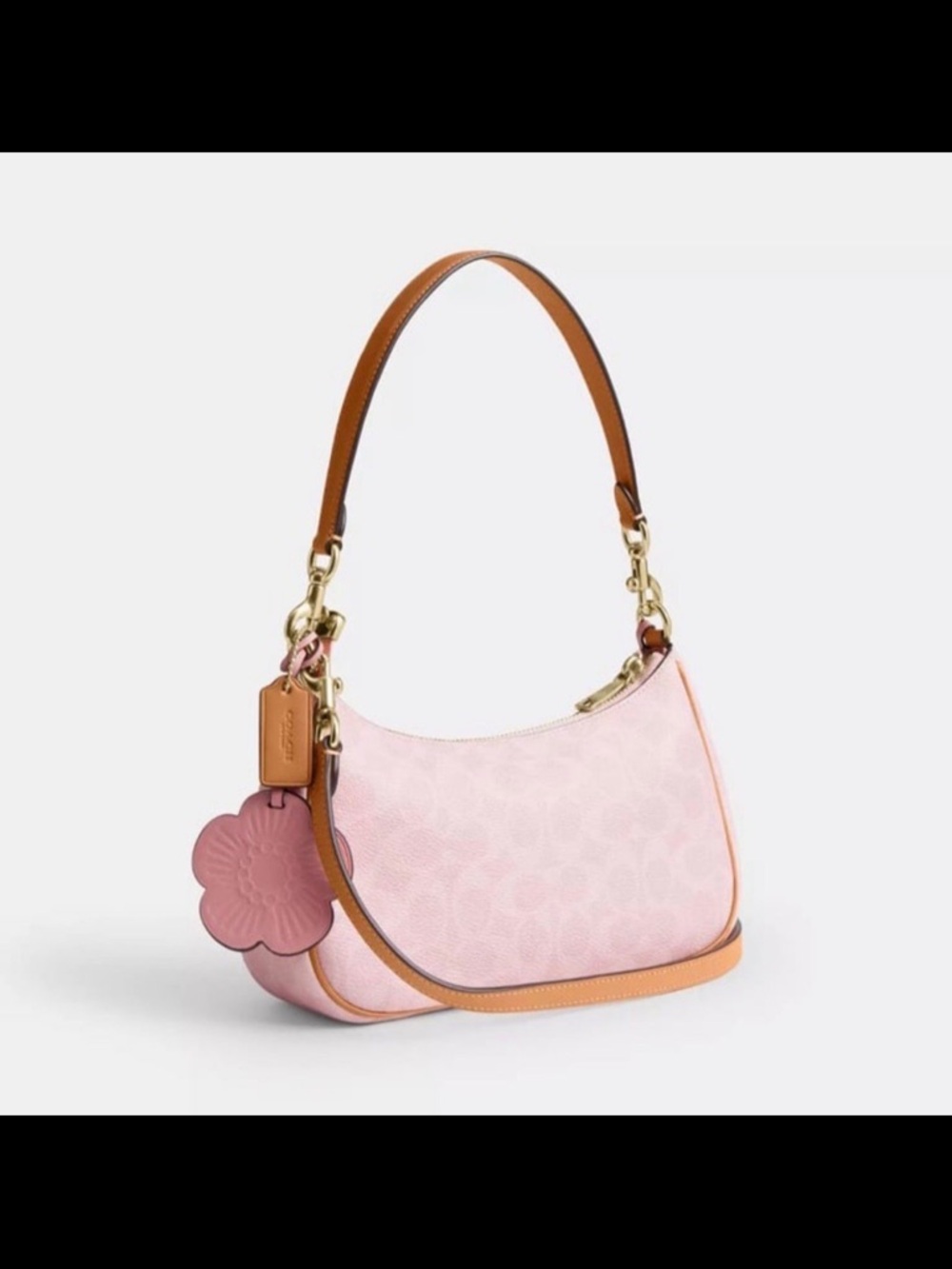 COACH POWER PINK TERI SHOULDER. - Picture 8 of 14